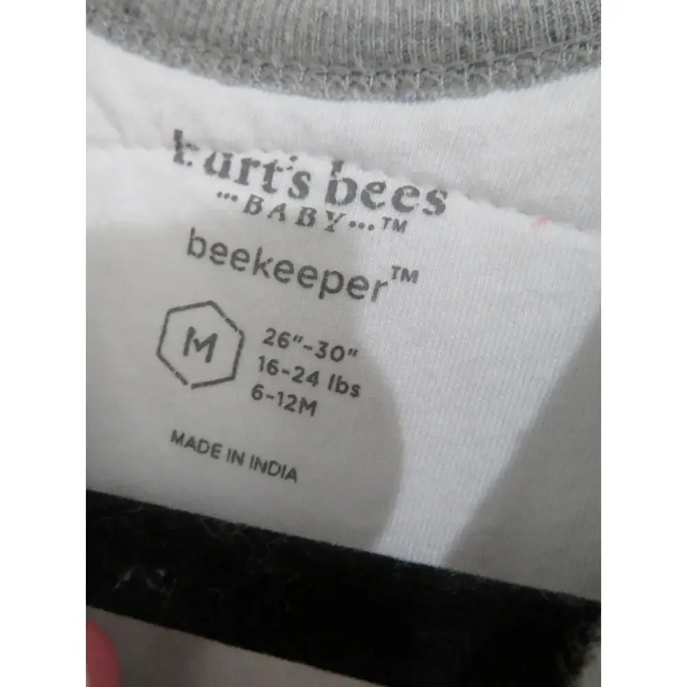 Burt's Bees Baby Sz 6-12M Over the Moon Organic Wearable Blanket Sleep Sack